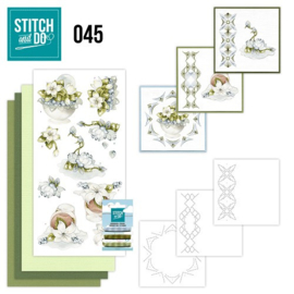 Stitch and Do 45 Winter flowers uitverkocht