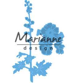 Marianne Design Tiny's hollyhocks LR0521