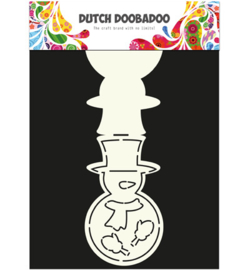 Dutch DooBaDoo 470713508 Dutch Card Art A4 Snowman