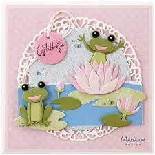 Marianne Design CR1515 water lelie