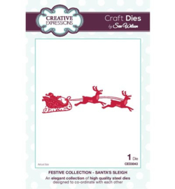 Creative Expressions CED3043 Santa's Sleigh