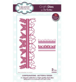 Creative Expressions CED6409 Butterfly Edger
