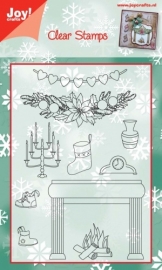 Joy Clear stamp Kerst / winter art.6410/0108  op voorraad.