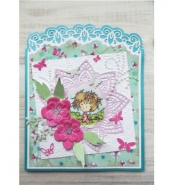 Marianne design CR 1354 vlinders