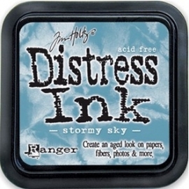 Distress Inkt Tim Holtz - Ranger   Art.  Krs. 0633 Stormy Sky