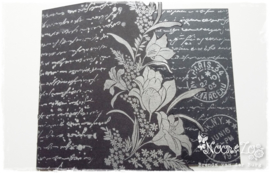 Joy Crafts clears stamp Wild Flowers art 6410/0095