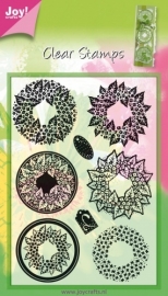 Joy Clear stamp Wreath  art.6410/0063 op voorraad.