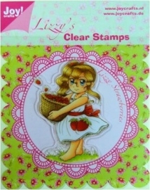 Joy Crafts LL art. 6410-0004 clear stamp Lizzy Strawberrys.