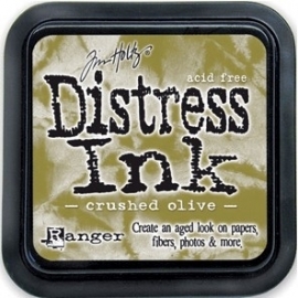 Distress Inkt Tim Holtz - Ranger   Art.  Krs. 0628 Crushed Olive