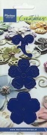 Creatable Marianne Design Ribbon flower 3         art.LR 0110