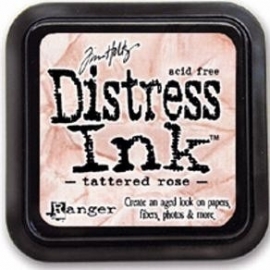 Distress Inkt Tim Holtz - Ranger   Art.  Krs. 0611   Tattered Rose