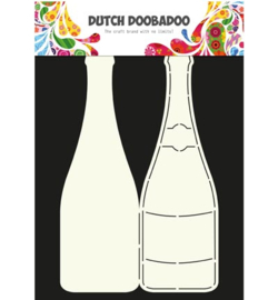 Dutch DooBaDoo 470713602 Card Art Champagne bottle