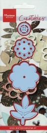 Marianne design creatable  ( flower with button ) LR0164   HW