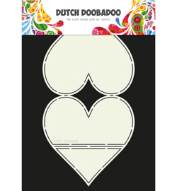 Dutch DooBaDoo 470713661 Card Art Easel Card Heart