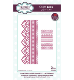 Creative Expressions CED6504 Chantilly Lace Edger