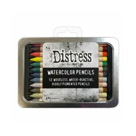 Distress watercolor pencils inh. 12stuks ar-tdh83597