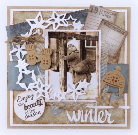 Joy Clear stamp Winter Wishes  art.6410/0124  op voorraad.