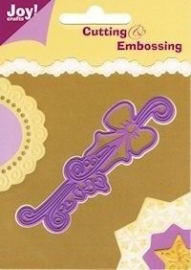Joy Craft-cutting-en-embossing-stencil-lange-strik- LL art. 6002-0066 afhalen - 10% =  € 5,35