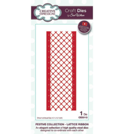 Creative Expressions CED3113 Lattice Ribbon