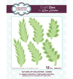 Creative Expressions CEDLH1012 Cut and Lift Collection Leaves