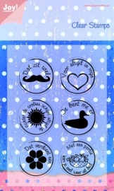 Joy Clear stamp   art.6410/0019  op voorraad.