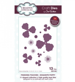 CREATIVE EXPRESSION ART.1458  EXQUISITTE POPPY