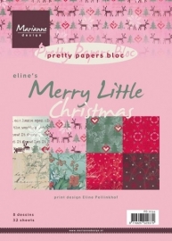 Nieuw Paperblock Merry Little Christmas voorraad 10x