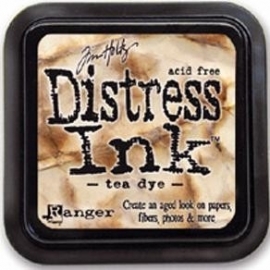 Distress Inkt Tim Holtz - Ranger  Art.  Krs. 0604  Tea Dye