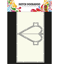 Dutch DooBaDoo 470713655 Card Art Heart Pop Up