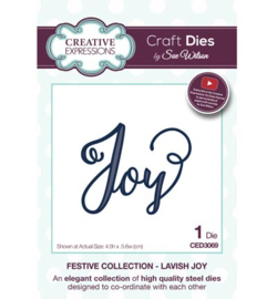 Creative Expressions CED3069 Lavish Joy