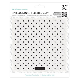 X Cut embossingfolder small polka dots art.XCU 515170
