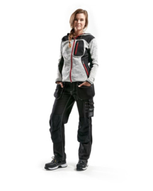 Dames Gebreid Vest met Softshell