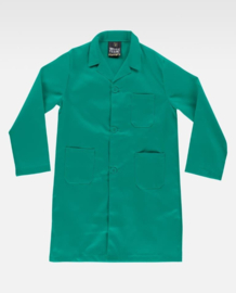 Kinder Lab/Stofjas div. kleuren