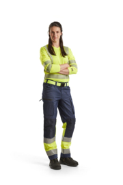 Dames HighVis broek met stretch