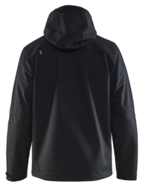 Heren Softshell jas met capuchon