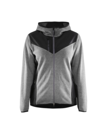 Dames Gebreid Damesjack met softshell