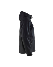 Heren Softshell jas met capuchon