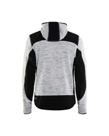 Heren Gebreid Vest met Softshell