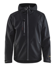 Heren Softshell jas met capuchon