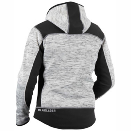 Dames Gebreid Vest met Softshell