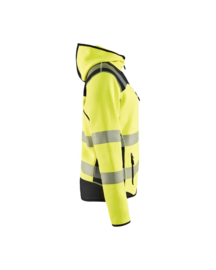 Dames HighVis Vest Gebreid