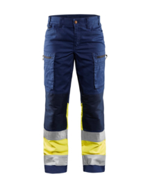 Dames HighVis broek met stretch