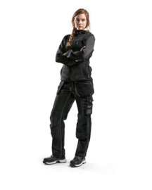 Dames Gebreid Vest met Softshell