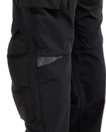 Dames Blåkläder werkbroek 4-weg stretch met spijkerzakken zwart 7121