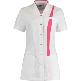 Dames Tuniek Lara Wit/Fuchsia