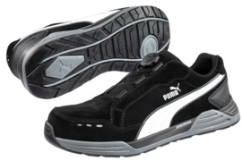 Heren Veiligheidsschoen Puma Airtwist Black Laag DISC S3