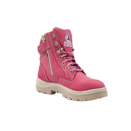 Dames Veiligheidsschoen Southern Cross Zip S3 Pink