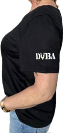 Family Dames T-shirt zwart incl. logo's