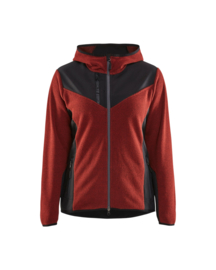 Dames Gebreid Damesjack met softshell