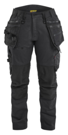 Dames Blåkläder STRIKER Dames werkbroek met stretch zwart 7170